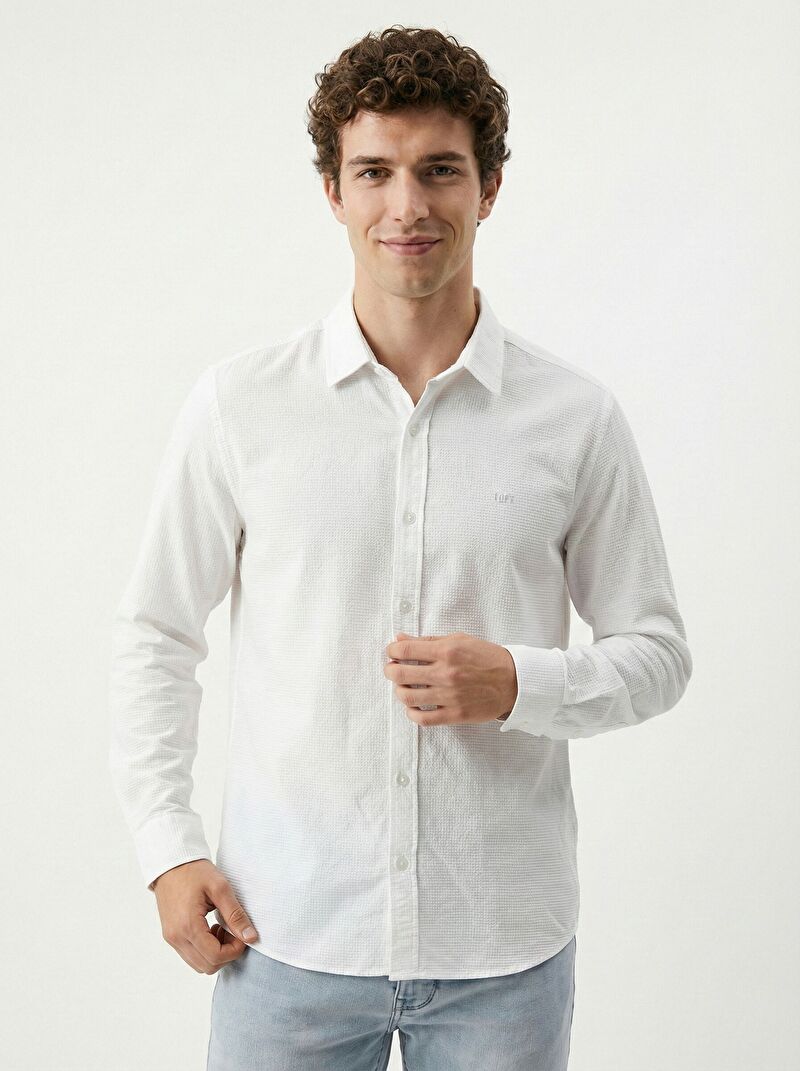 Regular Fit Erkek Gömlek U.kol