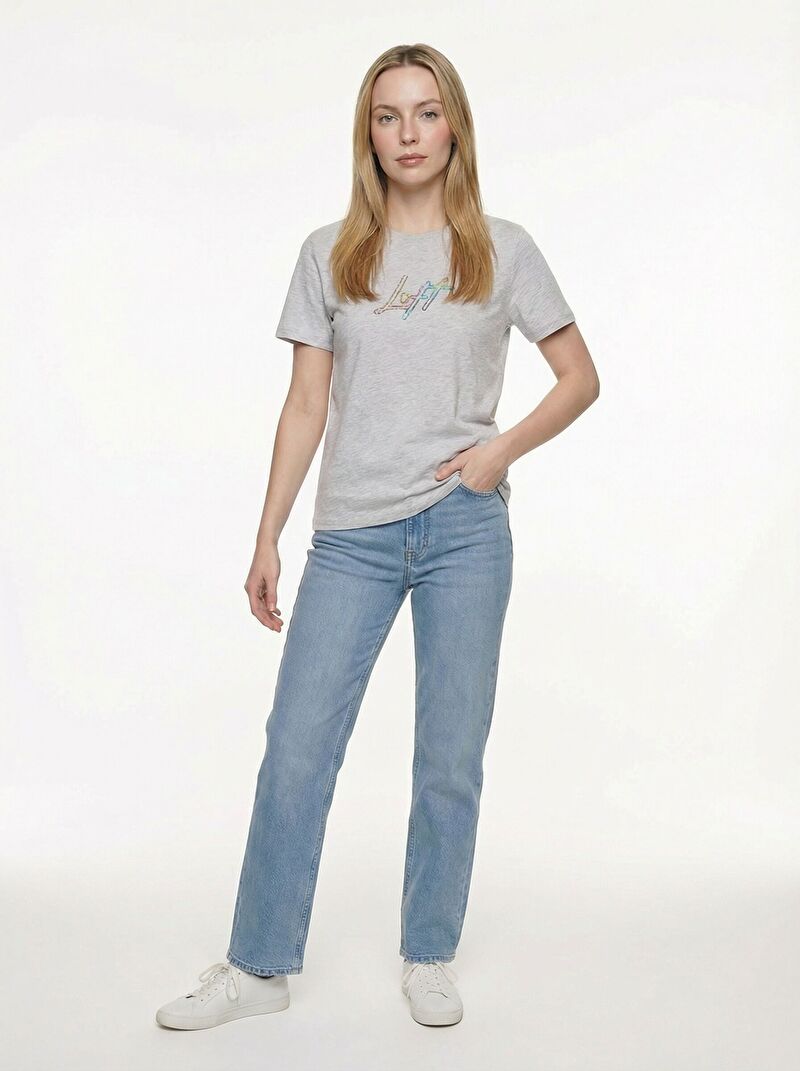 Regular Fit Kadın Tshirt K.kol