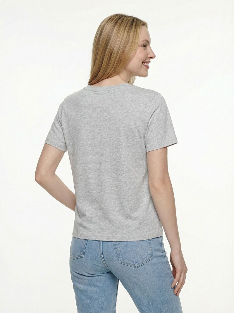 Regular Fit Kadın Tshirt K.kol