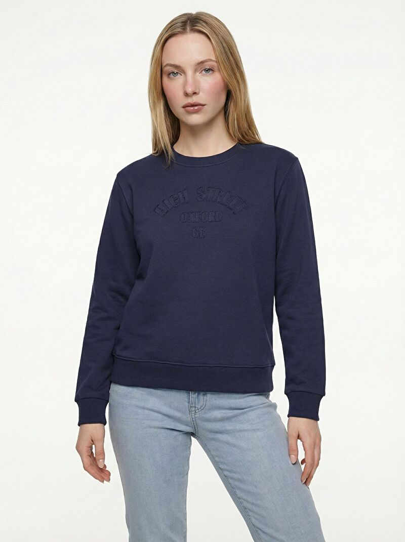 Regular Fit Kadın Sweatshirt