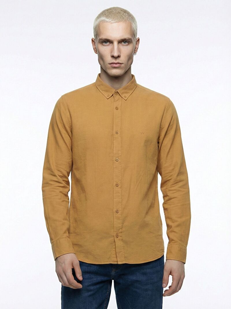 Regular Fit Erkek Gömlek U.kol