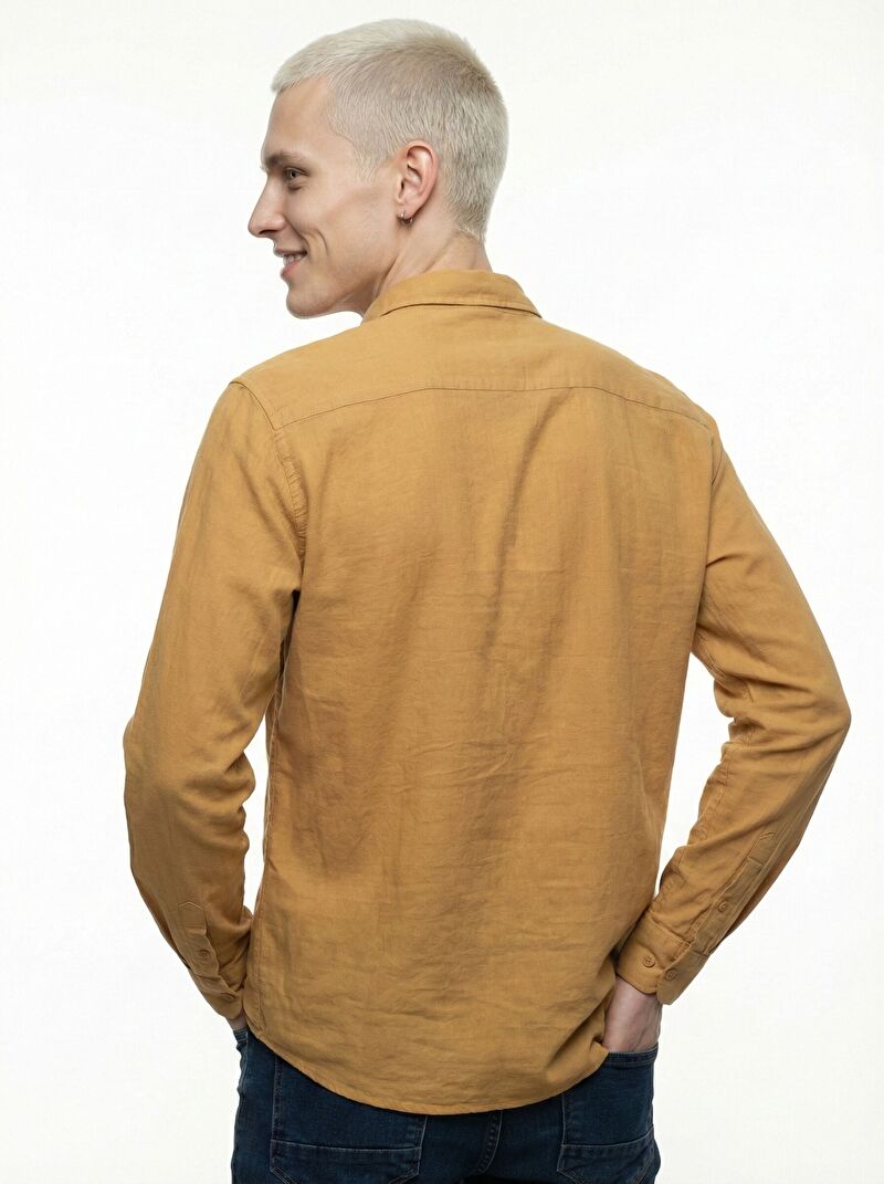 Regular Fit Erkek Gömlek U.kol