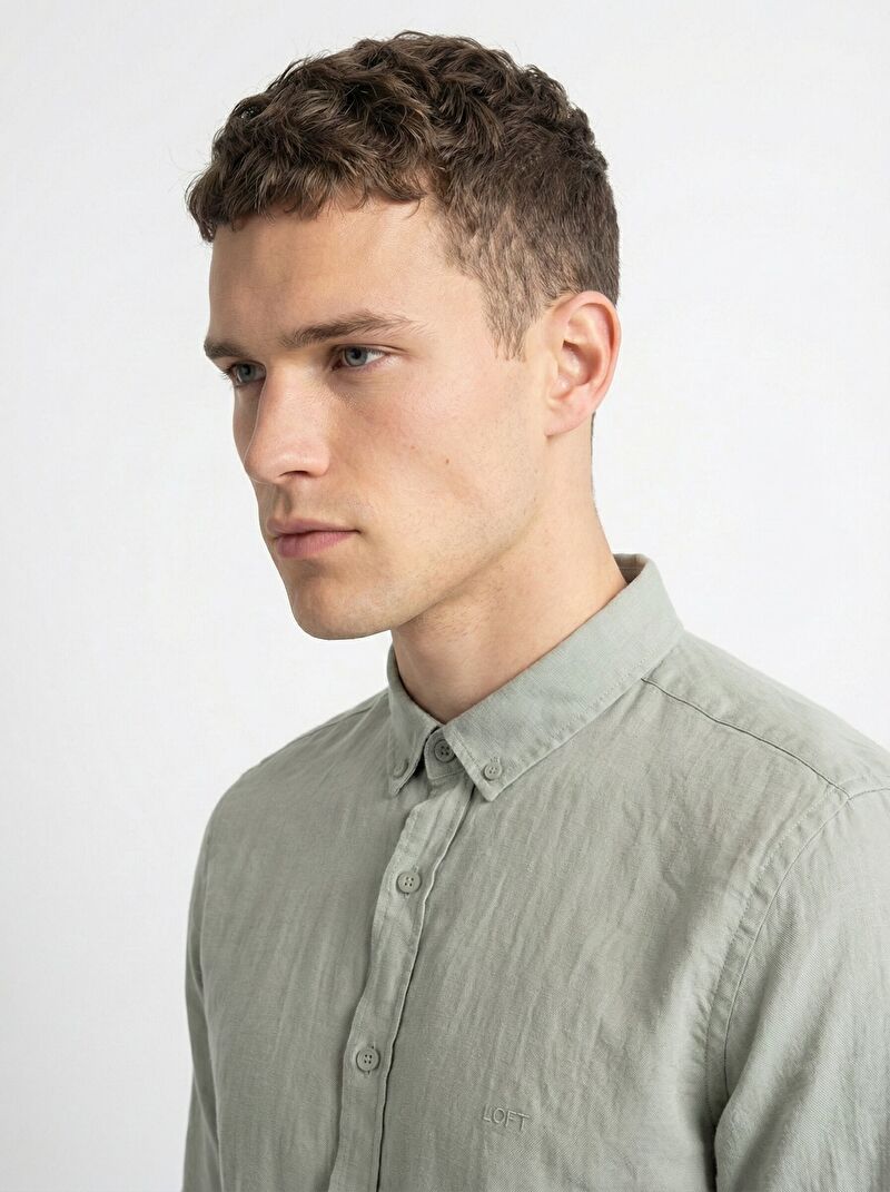 Regular Fit Erkek Gömlek U.kol