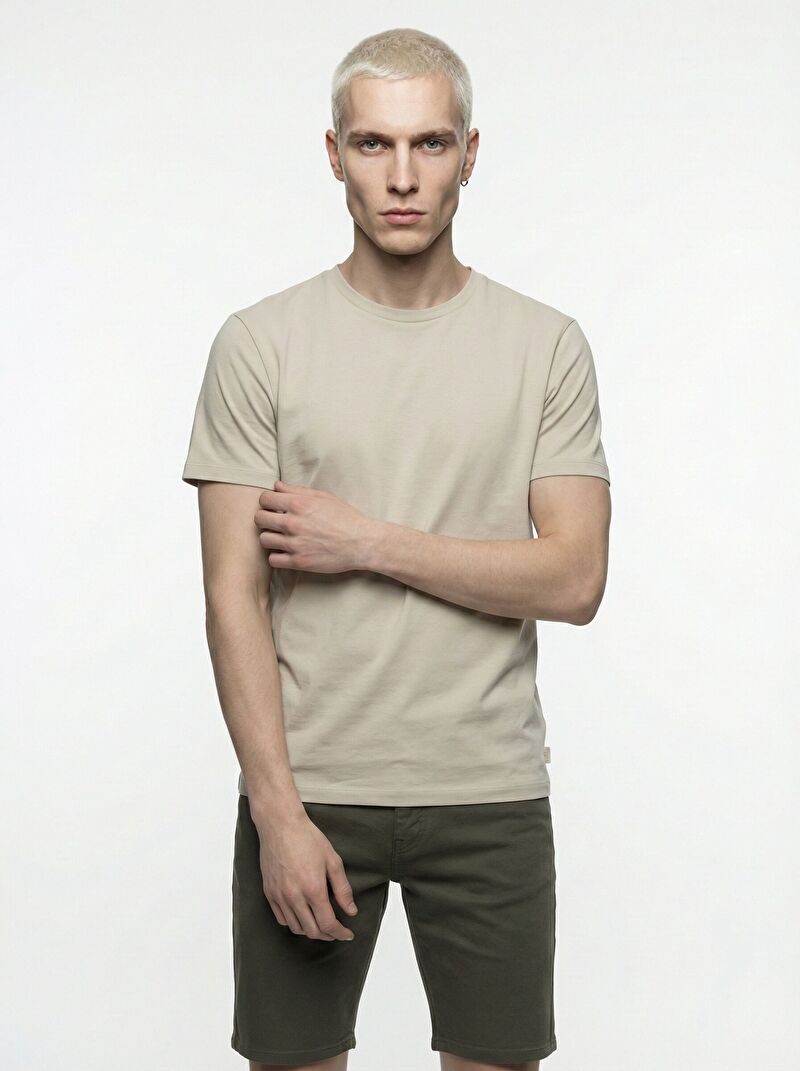 Regular Fit Erkek Tshirt K.kol