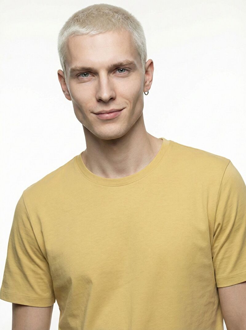 Regular Fit Erkek Tshirt K.kol