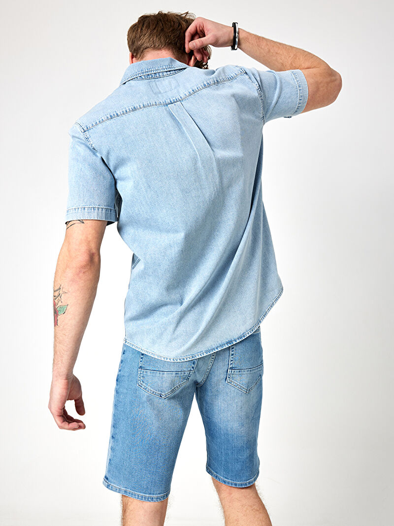 Regular Fit Erkek Gömlek K.kol