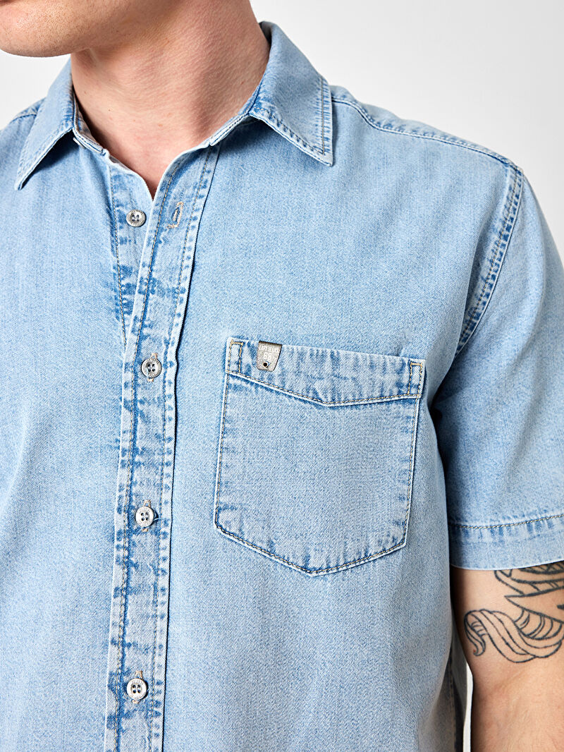 Regular Fit Erkek Gömlek K.kol