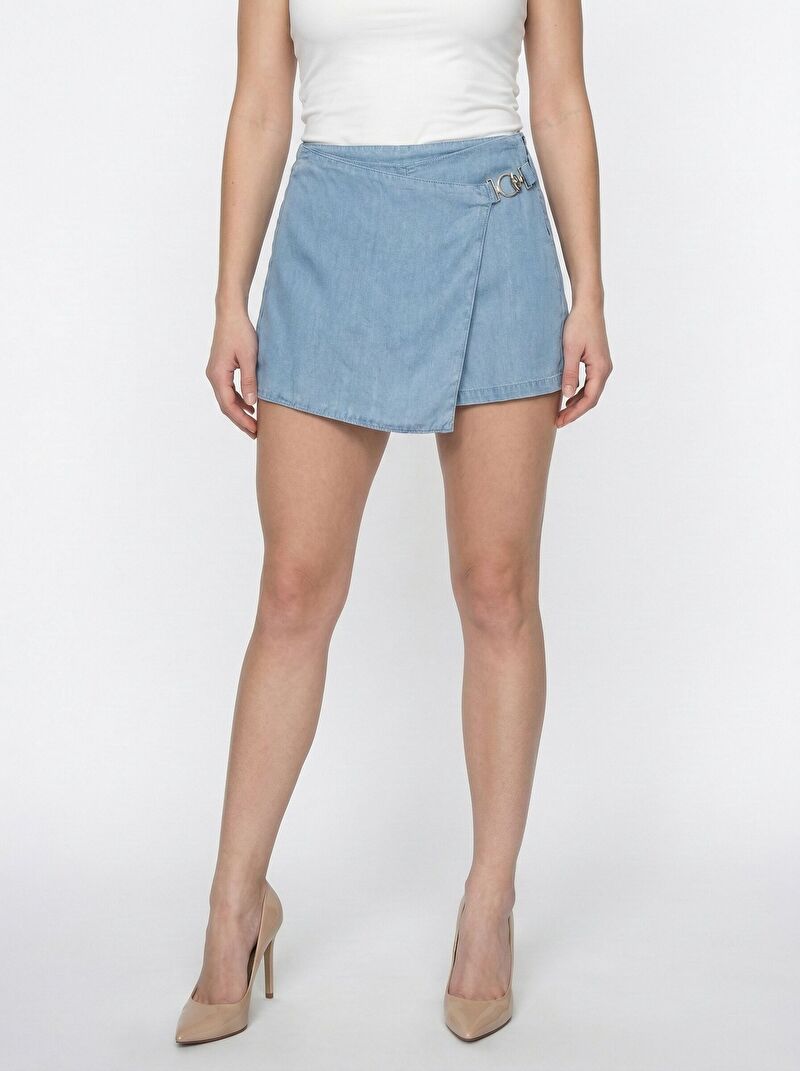 Regular Fit Kadın Şort Etek