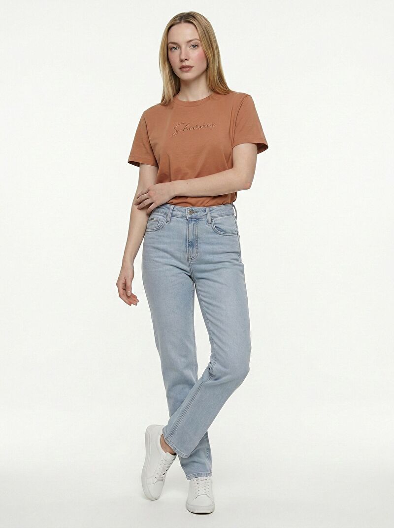 Comfort Straight Regular Fit Kadın Pantolon