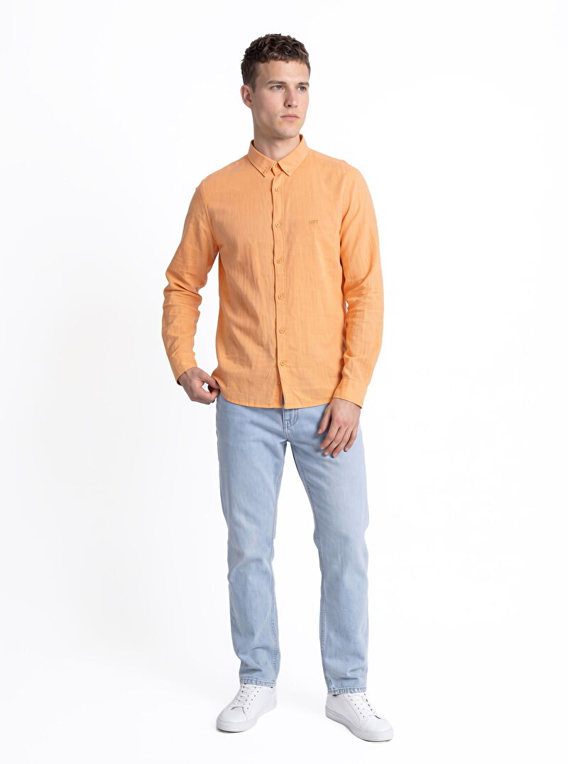 Regular Fit Erkek Gömlek U.kol