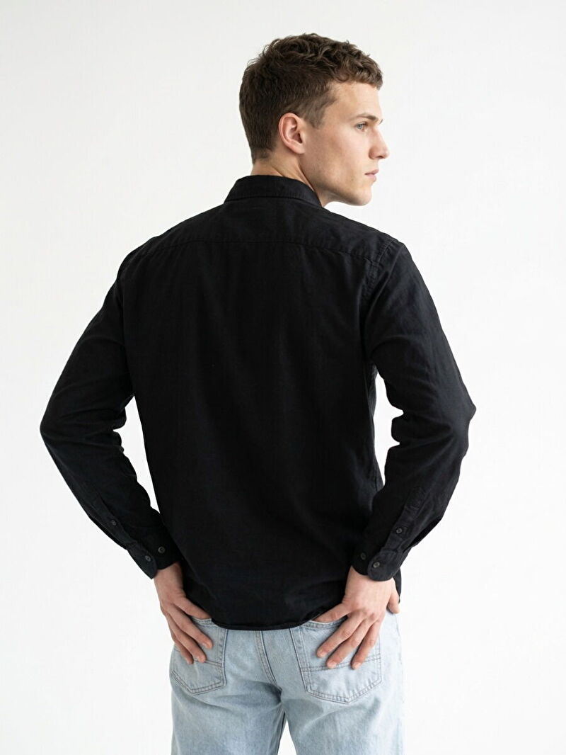 Relax Fit Erkek Gömlek U.kol