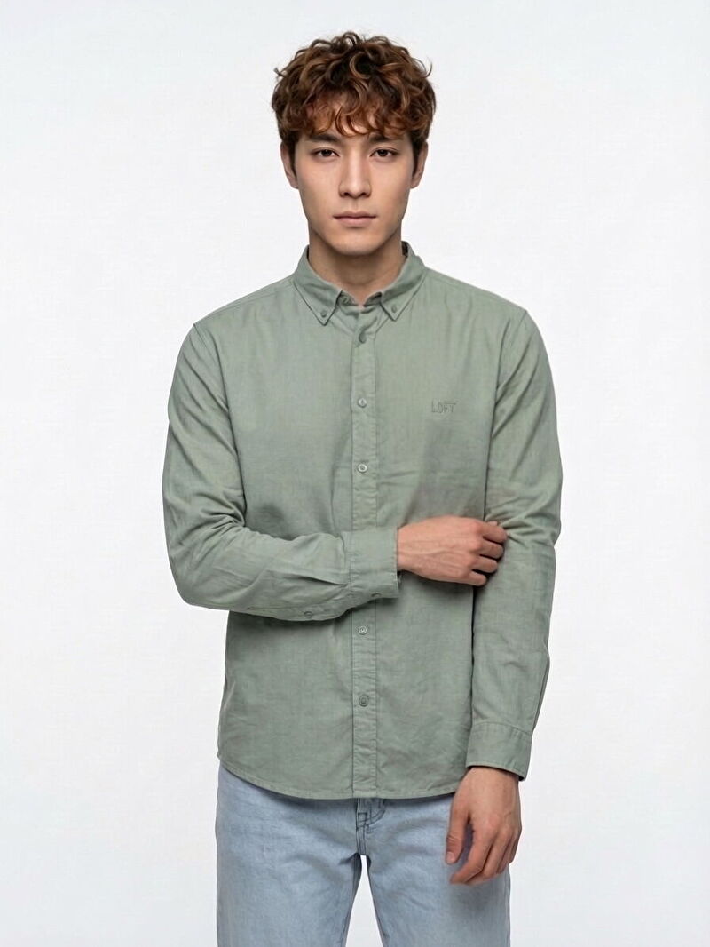 Relax Fit Erkek Gömlek U.kol