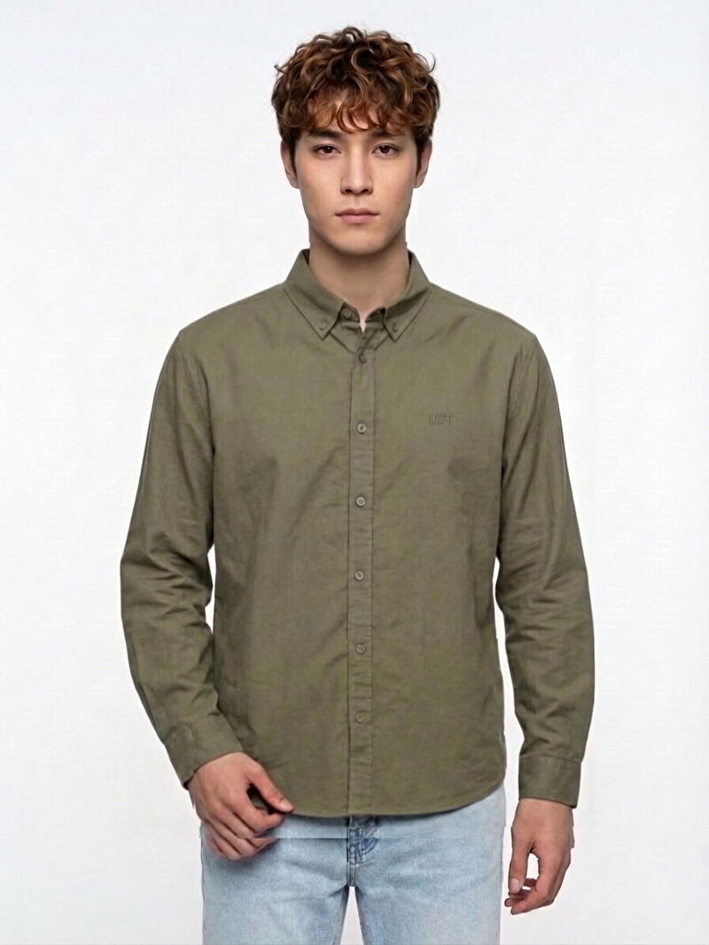 Relax Fit Erkek Gömlek U.kol