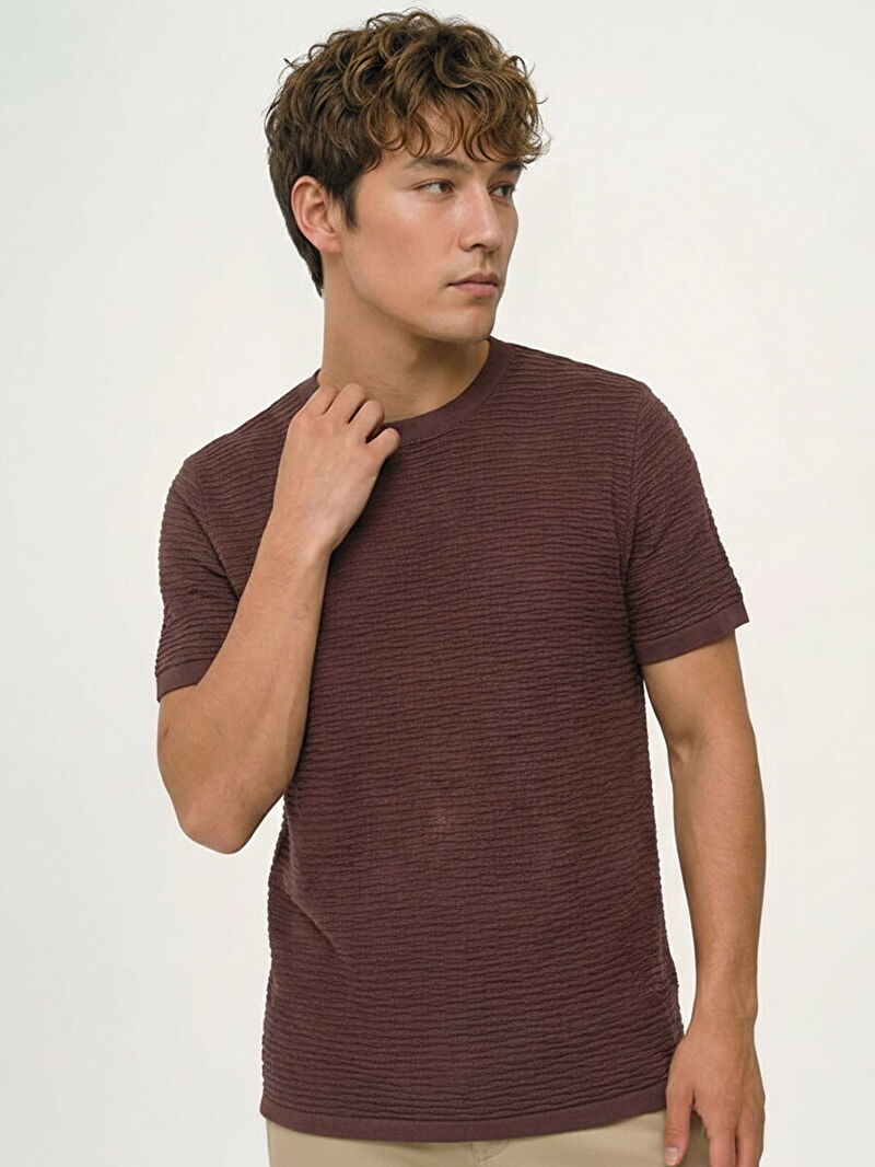 Regular Fit Erkek Tshirt K.kol