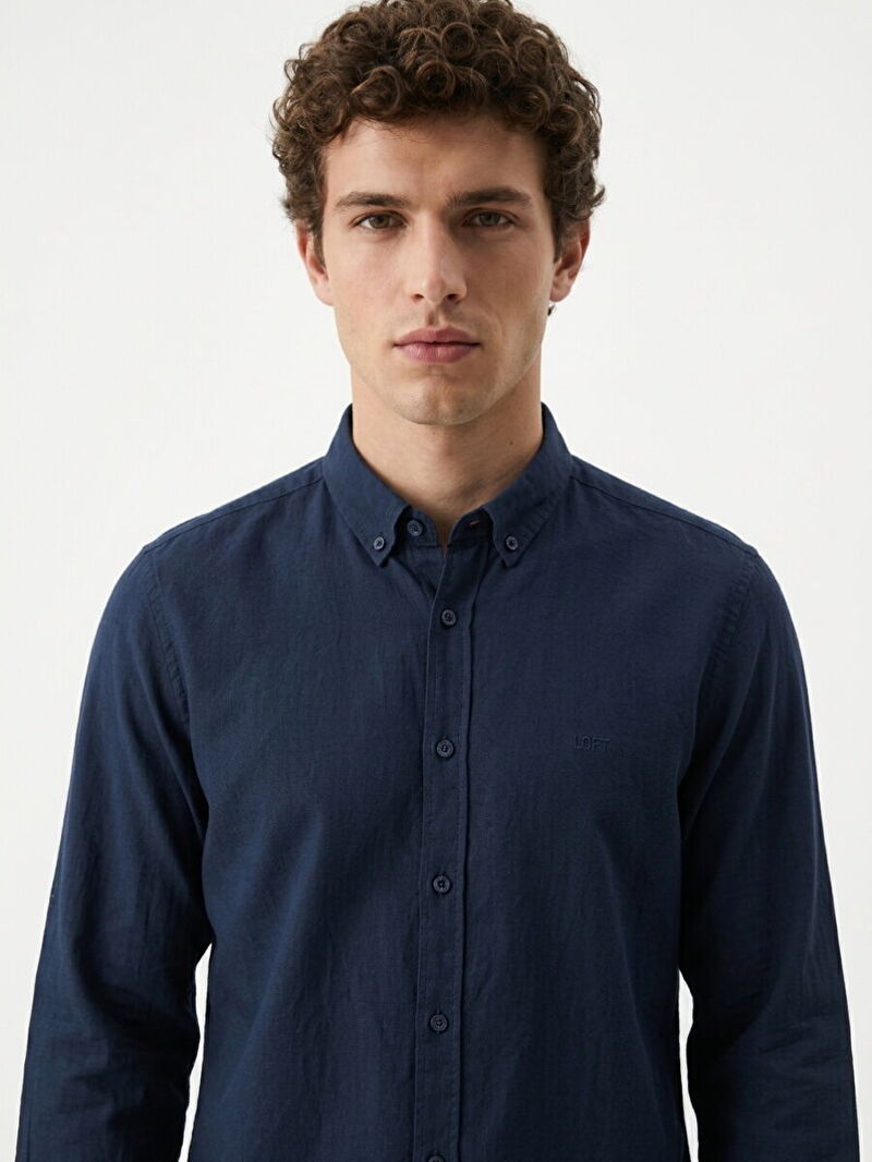 Regular Fit Erkek Gömlek U.kol