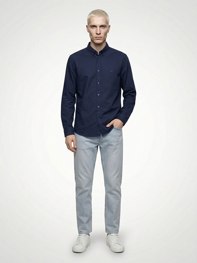 Relax Fit Erkek Gömlek U.kol