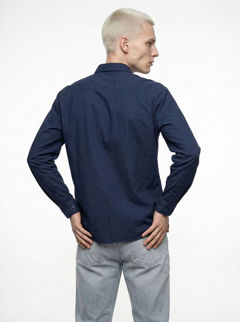 Relax Fit Erkek Gömlek U.kol