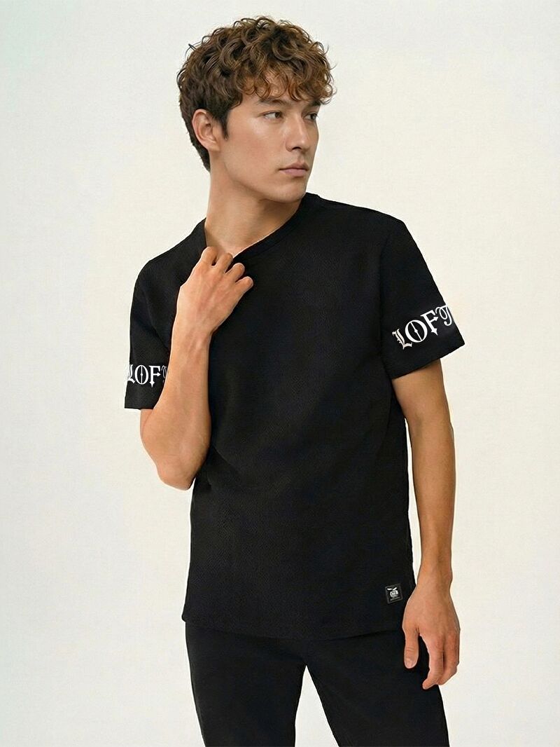 Loose Fit Erkek Tshirt K.kol