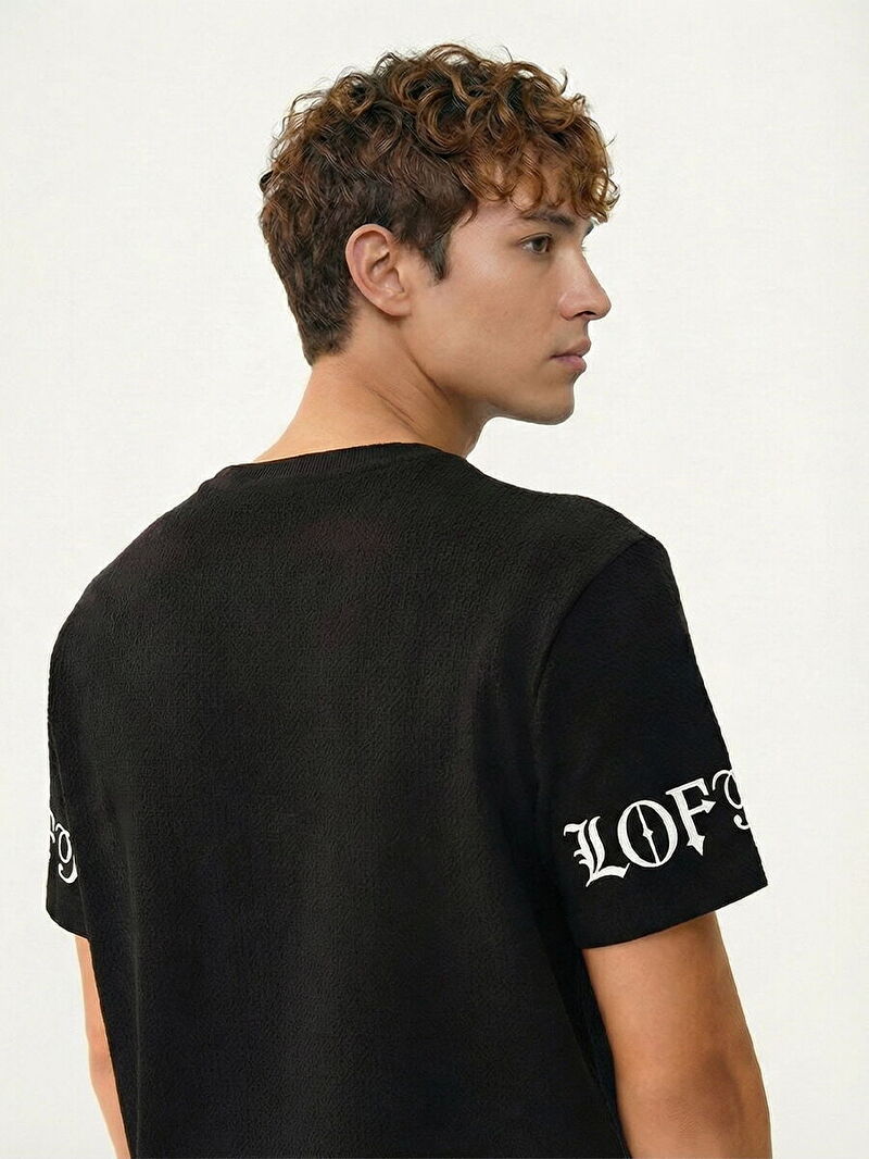 Loose Fit Erkek Tshirt K.kol