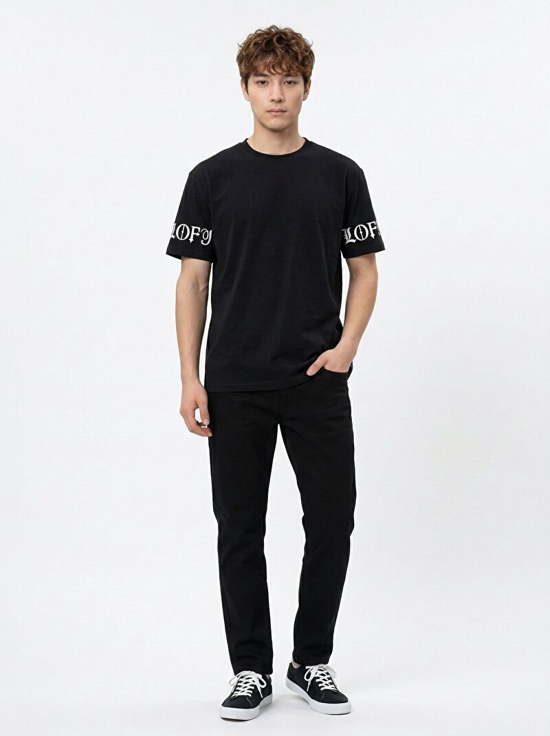 Loose Fit Erkek Tshirt K.kol