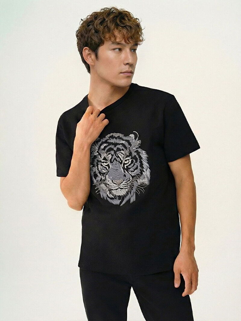 Regular Fit Erkek Tshirt K.kol