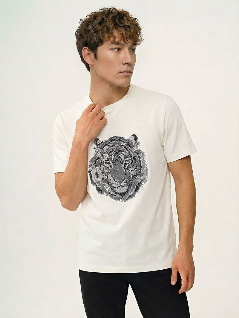 Regular Fit Erkek Tshirt K.kol