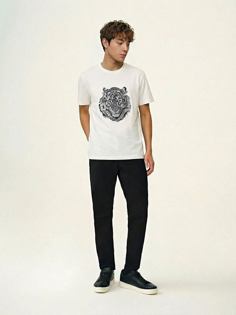 Regular Fit Erkek Tshirt K.kol