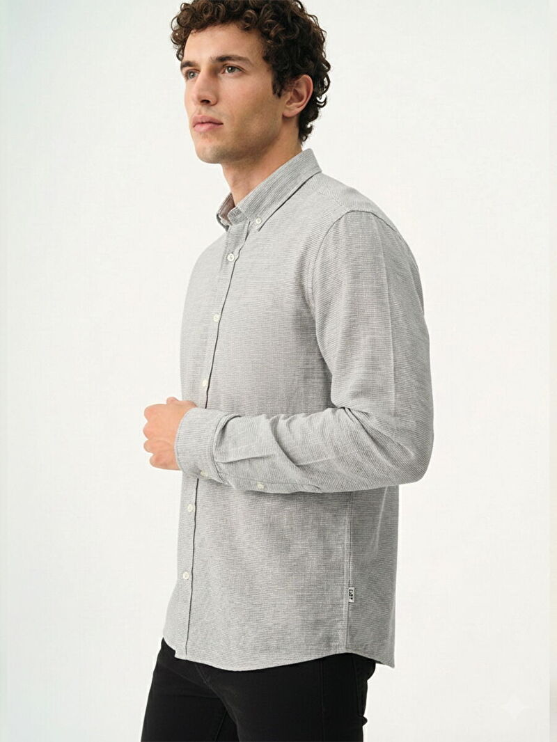 Regular Fit Erkek Gömlek U.kol