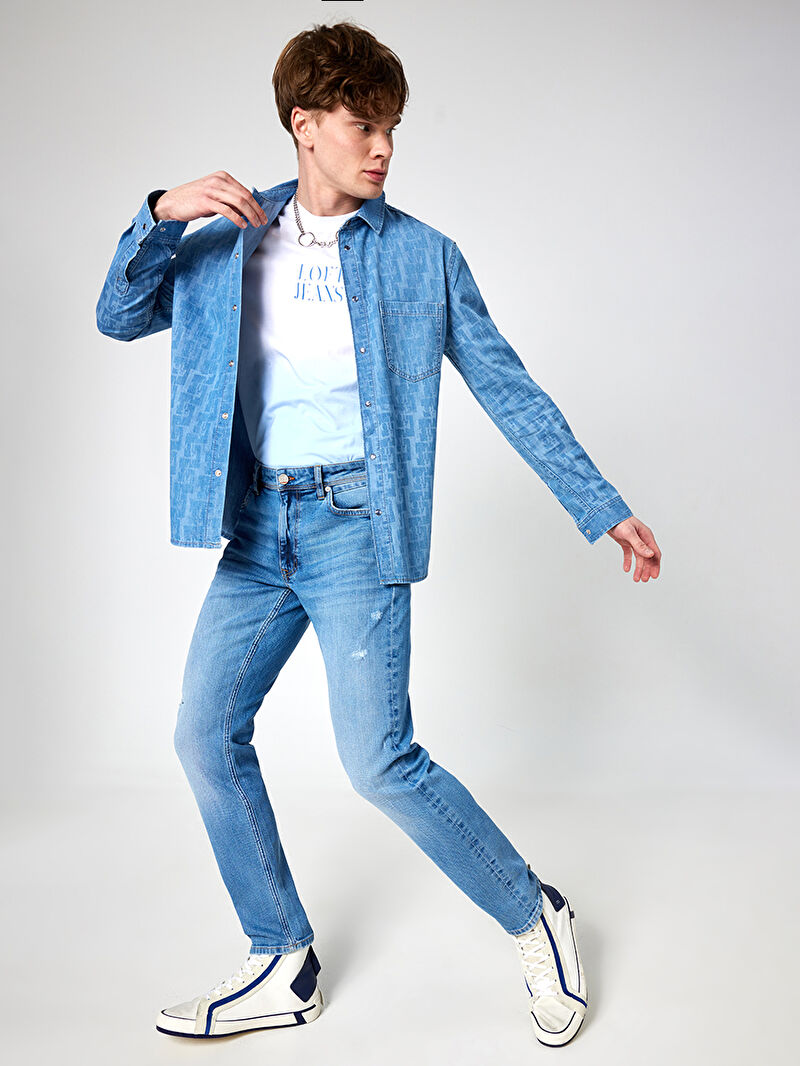 Regular Fit Erkek Gömlek U.kol