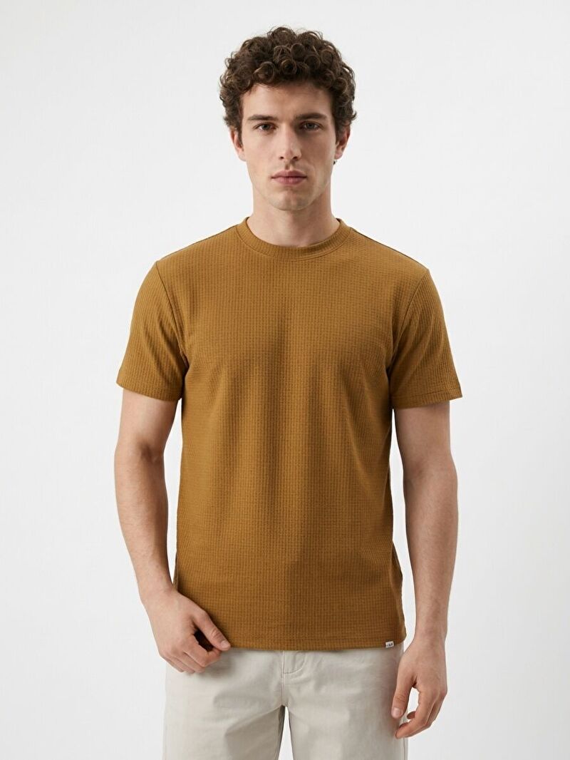 Regular Fit Erkek Tshirt K.kol