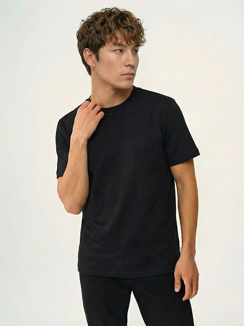 Regular Fit Erkek Tshirt K.kol