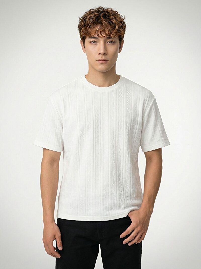 Loose Fit Erkek Tshirt K.kol