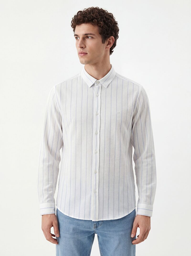 Regular Fit Erkek Gömlek U.kol