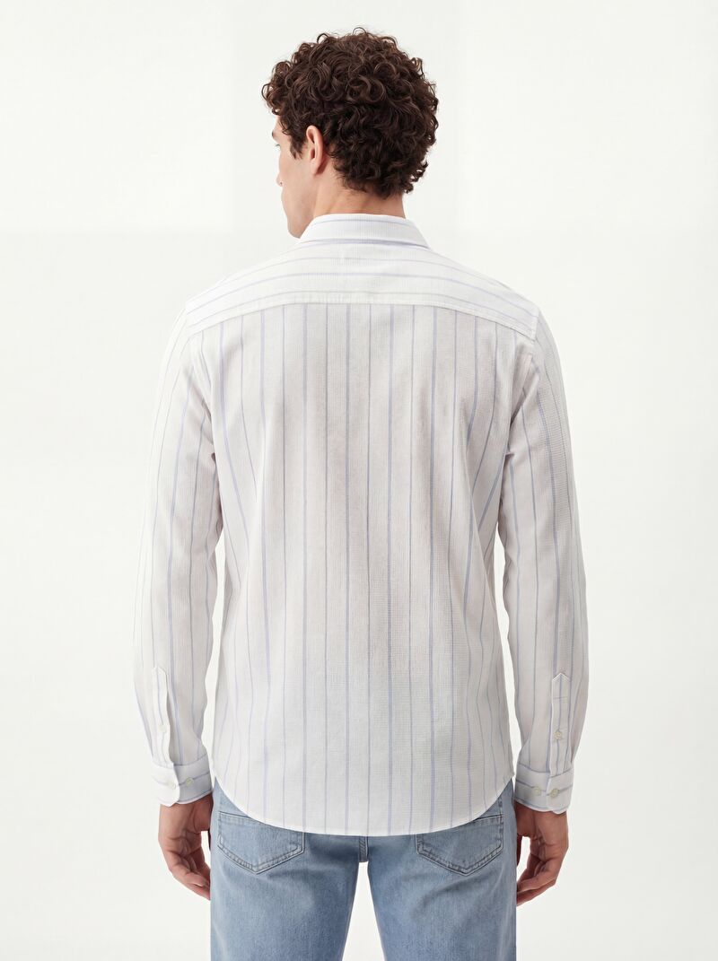 Regular Fit Erkek Gömlek U.kol