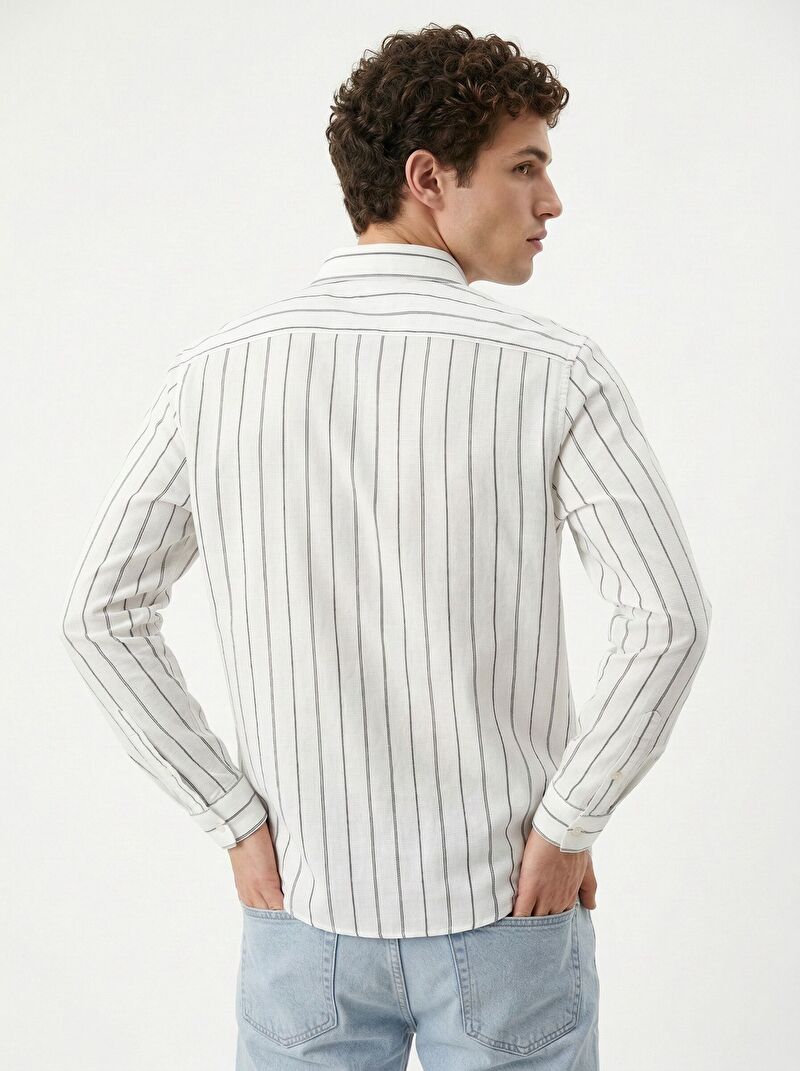 Regular Fit Erkek Gömlek U.kol