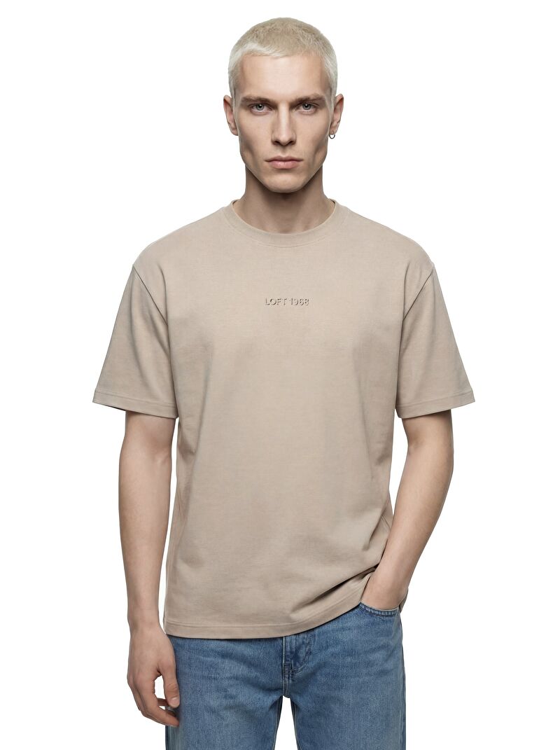 Loose Fit Erkek Tshirt K.kol