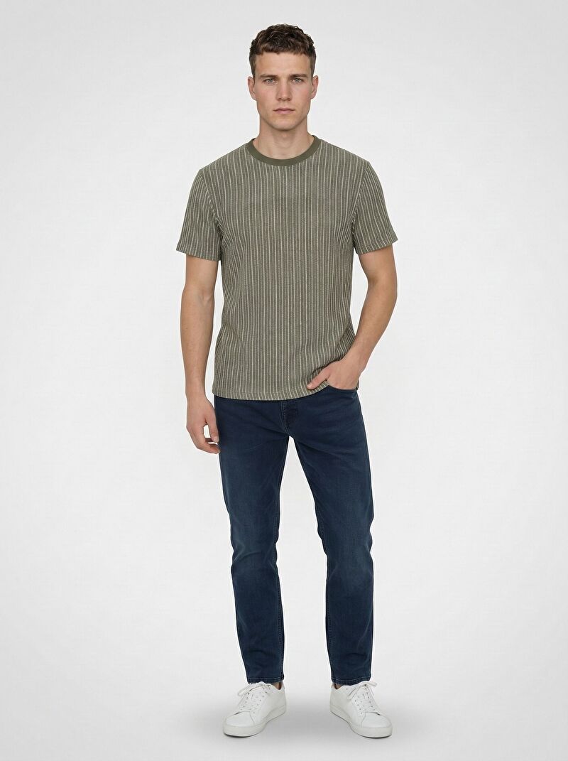 Regular Fit Erkek Tshirt K.kol