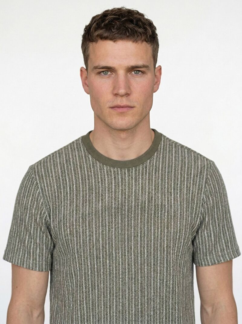 Regular Fit Erkek Tshirt K.kol