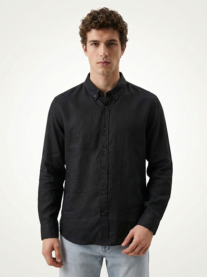 Relax Fit Erkek Gömlek U.kol