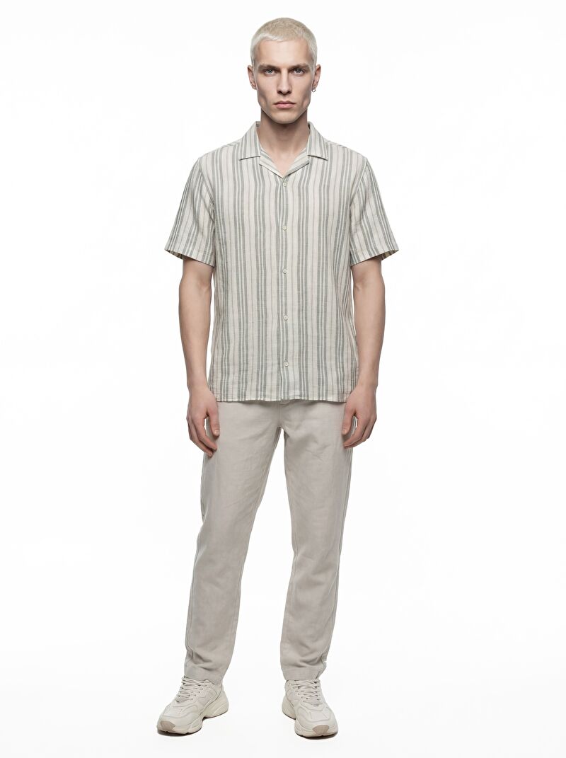 Relax Fit Erkek Gömlek K.kol