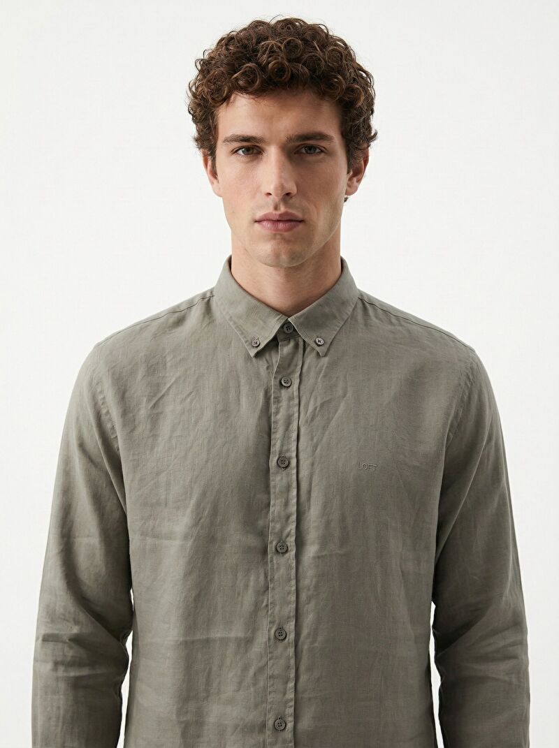 Relax Fit Erkek Gömlek U.kol