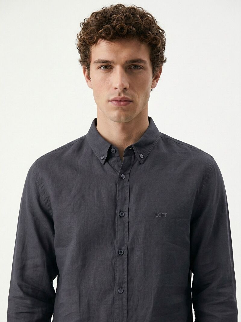 Relax Fit Erkek Gömlek U.kol