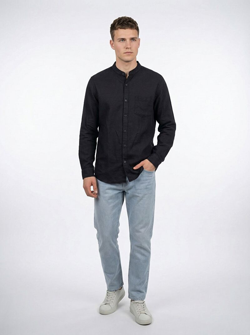Regular Fit Erkek Gömlek U.kol