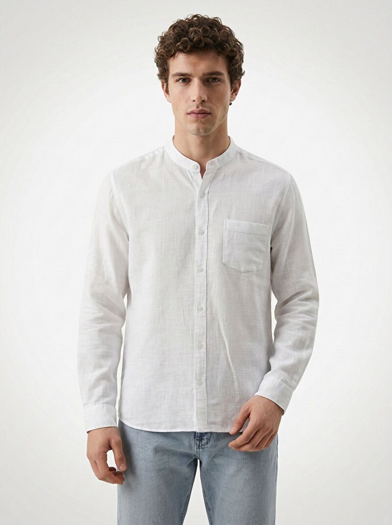 Regular Fit Erkek Gömlek U.kol