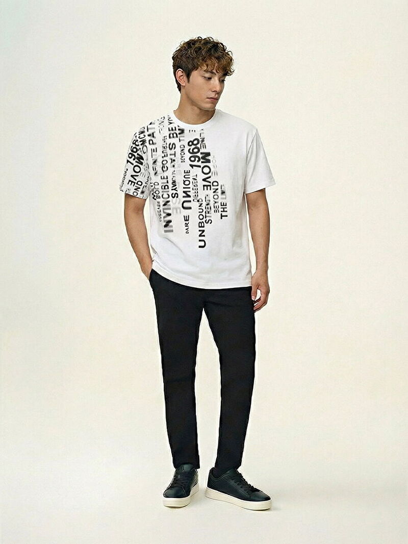 Loose Fit Erkek Tshirt K.kol