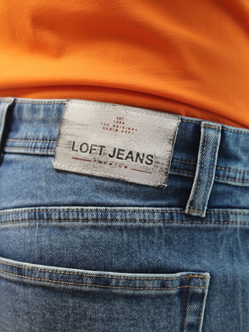 Slim Fit Erkek Şort