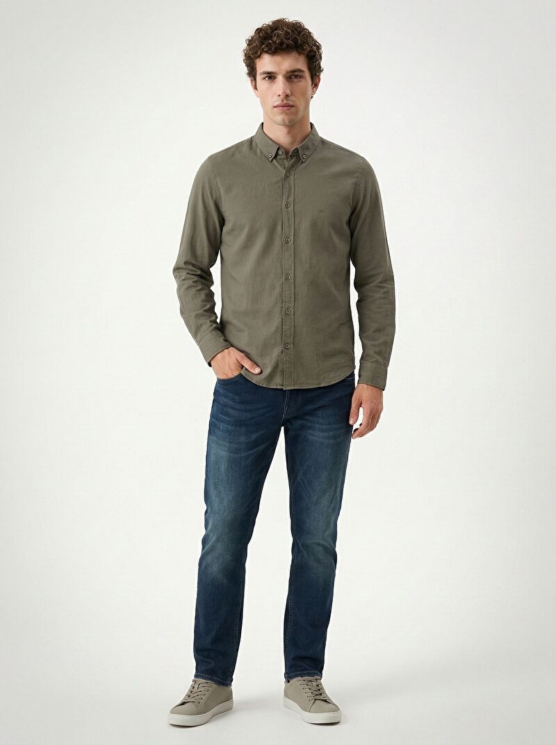 Regular Fit Erkek Gömlek U.kol