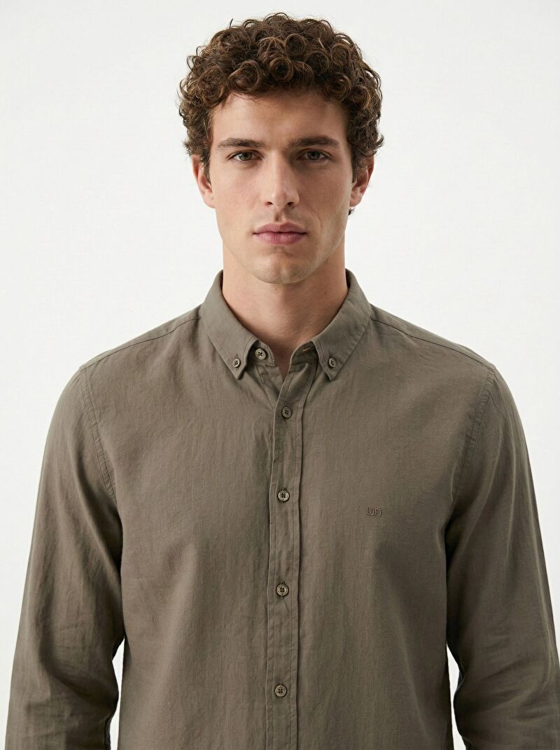 Regular Fit Erkek Gömlek U.kol