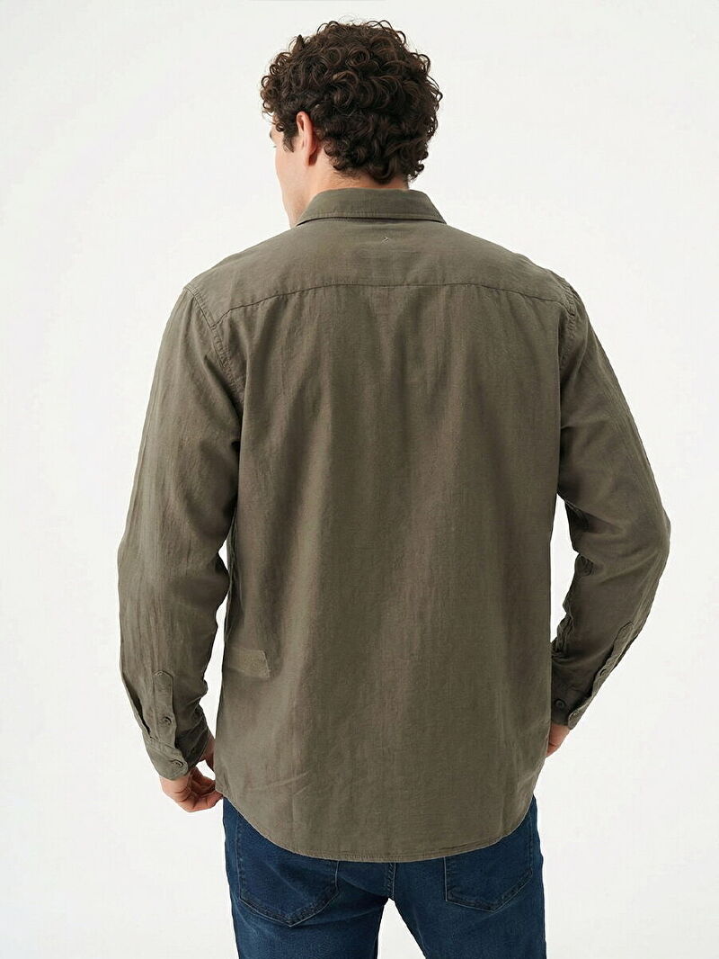 Regular Fit Erkek Gömlek U.kol