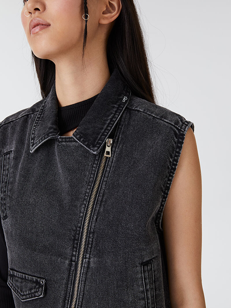 Slim Fit Kadın Yelek